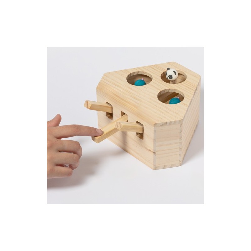 Jeu Éco-responsable et Amusant pour Animaux de Compagnie - Kesel Matières : bois objet promotionnel éco-responsable