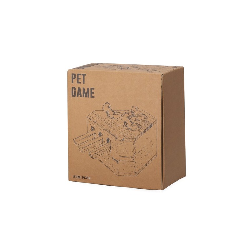 Jeu Éco-responsable et Amusant pour Animaux de Compagnie - Kesel Matières : bois goodies entreprise design