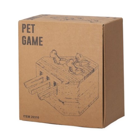 Jeu Éco-responsable et Amusant pour Animaux de Compagnie - Kesel Matières : bois goodies entreprise design