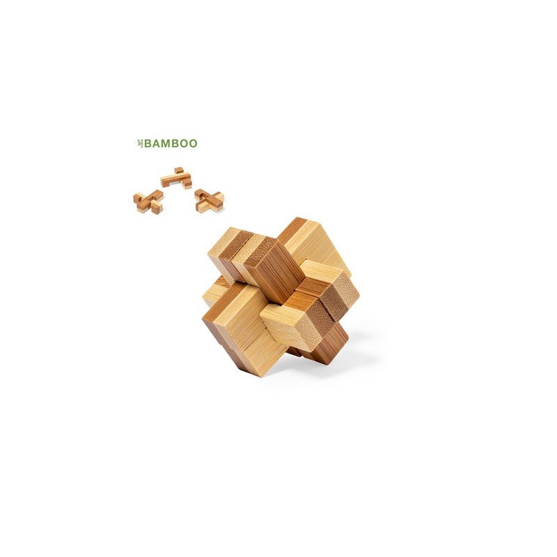 Puzzle en Bambou Personnalisé - Jeu d'Habilité Cusack pas cher Matières : bambou
