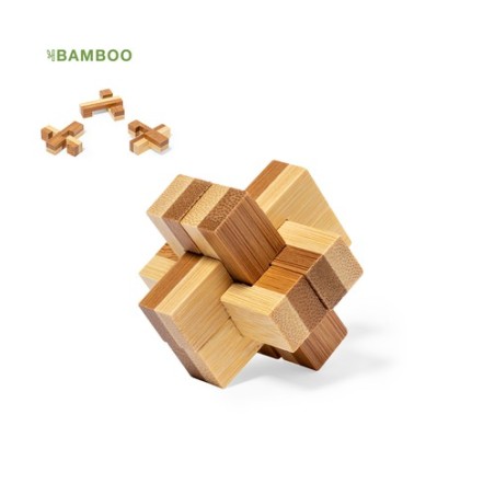 Puzzle en Bambou Personnalisé - Jeu d'Habilité Cusack pas cher Matières : bambou