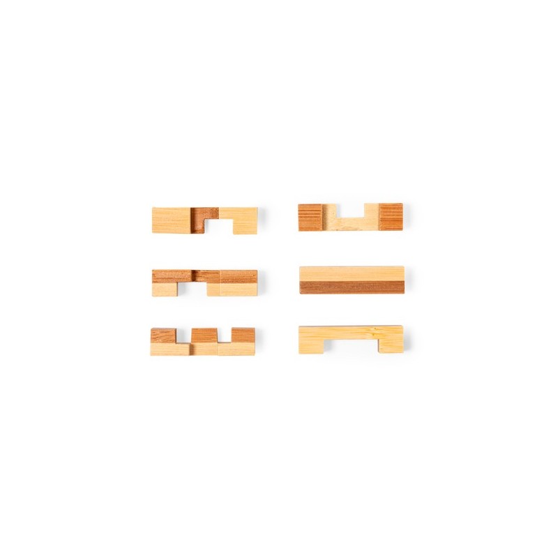 Puzzle en Bambou Personnalisé - Jeu d'Habilité Cusack pas cher Matières : bambou personnalisable avec votre logo