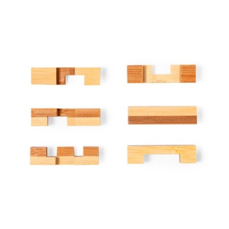Puzzle en Bambou Personnalisé - Jeu d'Habilité Cusack pas cher Matières : bambou personnalisable avec votre logo