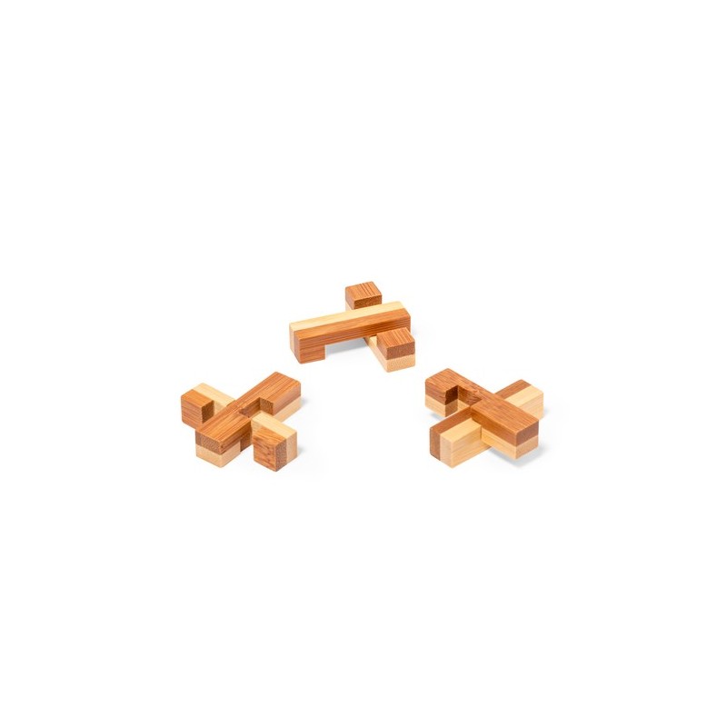 Puzzle en Bambou Personnalisé - Jeu d'Habilité Cusack pas cher Matières : bambou goodies publicitaire événementiel
