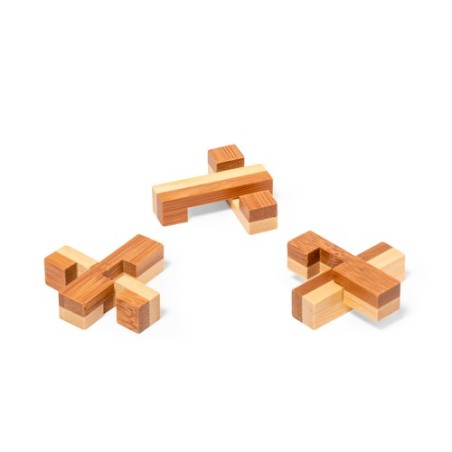 Puzzle en Bambou Personnalisé - Jeu d'Habilité Cusack pas cher Matières : bambou goodies publicitaire événementiel