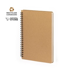 Cahier Éco-responsable et Durable Personnalisé - Kenta Matières : carton recyclé