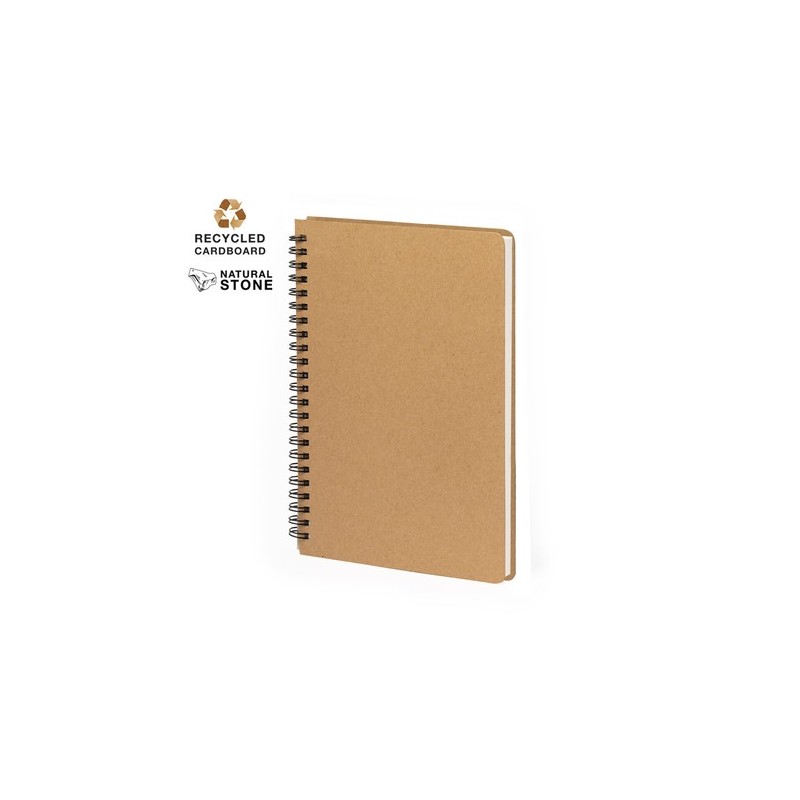 Cahier Éco-responsable et Durable Personnalisé - Kenta Matières : carton recyclé