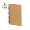 Cahier Éco-responsable et Durable Personnalisé - Kenta Matières : carton recyclé