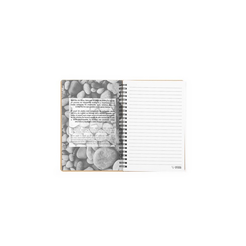 Cahier Éco-responsable et Durable Personnalisé - Kenta Matières : carton recyclé goodies publicitaire événementiel