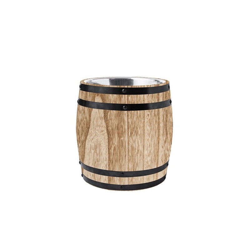 Seau à Glaçons Personnalisé Chic - Tonend Matières : bois personnalisable avec votre logo