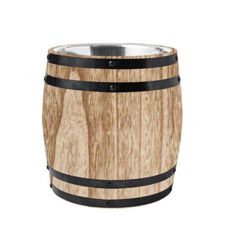 Seau à Glaçons Personnalisé Chic - Tonend Matières : bois personnalisable avec votre logo