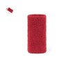 Bracelet Publicitaire Personnalisé Kelsey Matières : coton Couleurs : rouge objet promotionnel éco-responsable