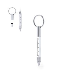Stylo Éco-responsable Pratique Multifonction Personnalisé Lexi pas cher Matières : aluminium Couleurs : bleu impression haute dé