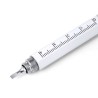 Stylo Éco-responsable Pratique Multifonction Personnalisé Lexi pas cher Matières : aluminium Couleurs : blanc goodies entreprise