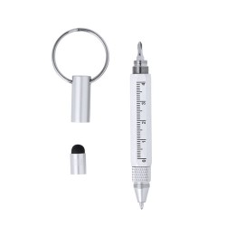 Stylo Éco-responsable Pratique Multifonction Personnalisé Lexi pas cher Matières : aluminium Couleurs : noir objet promotionnel 