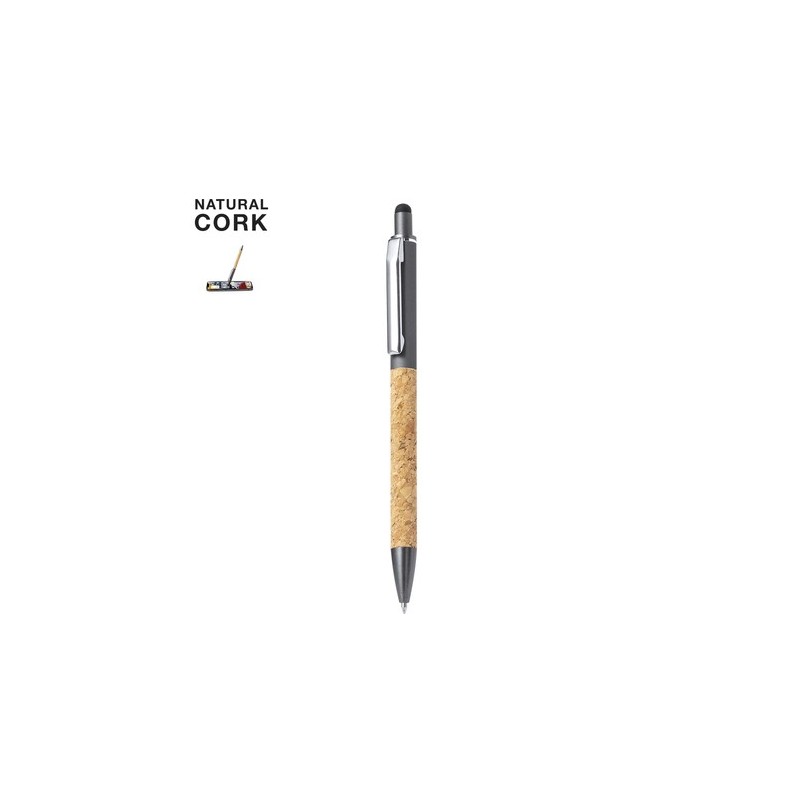 Stylet Élégant et Pratique Bille Moson Matières : liège Couleurs : gris livraison express 24h 48h
