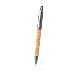 Stylet Élégant et Pratique Bille Moson Matières : liège Couleurs : gris goodies entreprise design