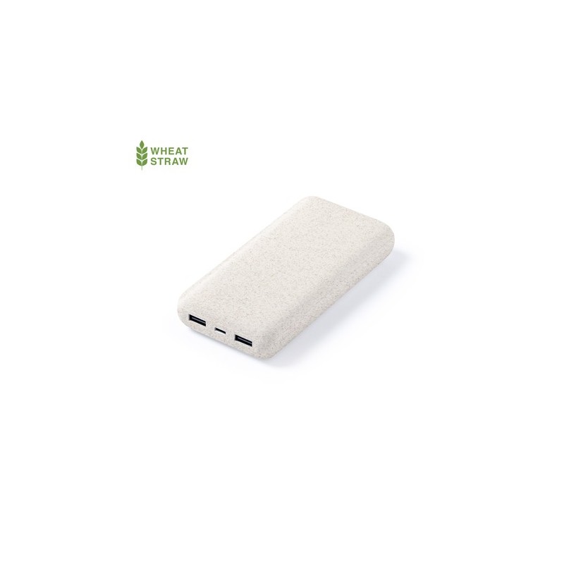 Power Bank Externe Personnalisée 5000 mAh pas cher Laford Matières : ABS Couleurs : naturel personnalisable avec votre logo