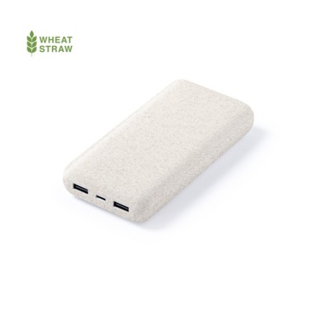 Power Bank Externe Personnalisée 5000 mAh pas cher Laford Matières : ABS Couleurs : naturel personnalisable avec votre logo