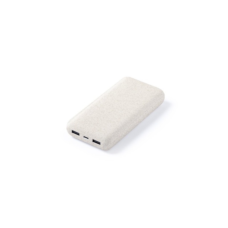 Power Bank Externe Personnalisée 5000 mAh pas cher Laford Matières : ABS Couleurs : naturel cadeau entreprise pas cher