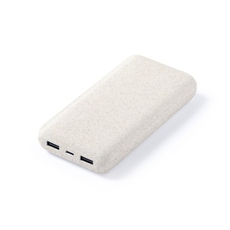 Power Bank Externe Personnalisée 5000 mAh pas cher Laford Matières : ABS Couleurs : naturel cadeau entreprise pas cher
