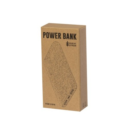 Power Bank Externe Personnalisée 5000 mAh pas cher Laford Matières : ABS Couleurs : naturel impression haute définition