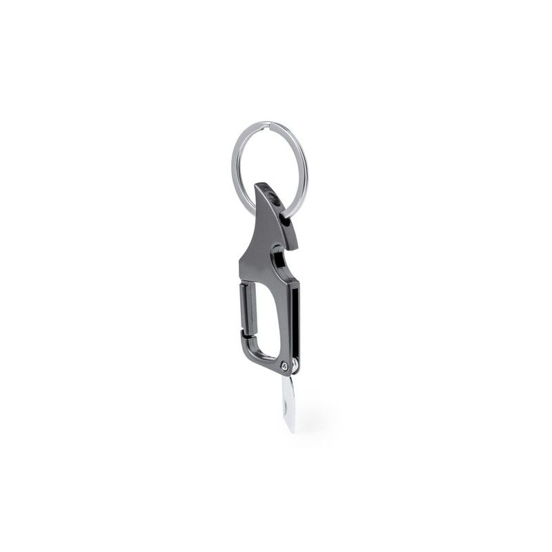Porte-Clés Multifonction Pratique Personnalisé - Kaizen Matières : métal Couleurs : argenté cadeau entreprise pas cher