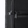 Porte-Bouteilles Publicitaire Personnalisable Éco-responsable - Rafle Matières : softshell Couleurs : noir impression haute défi