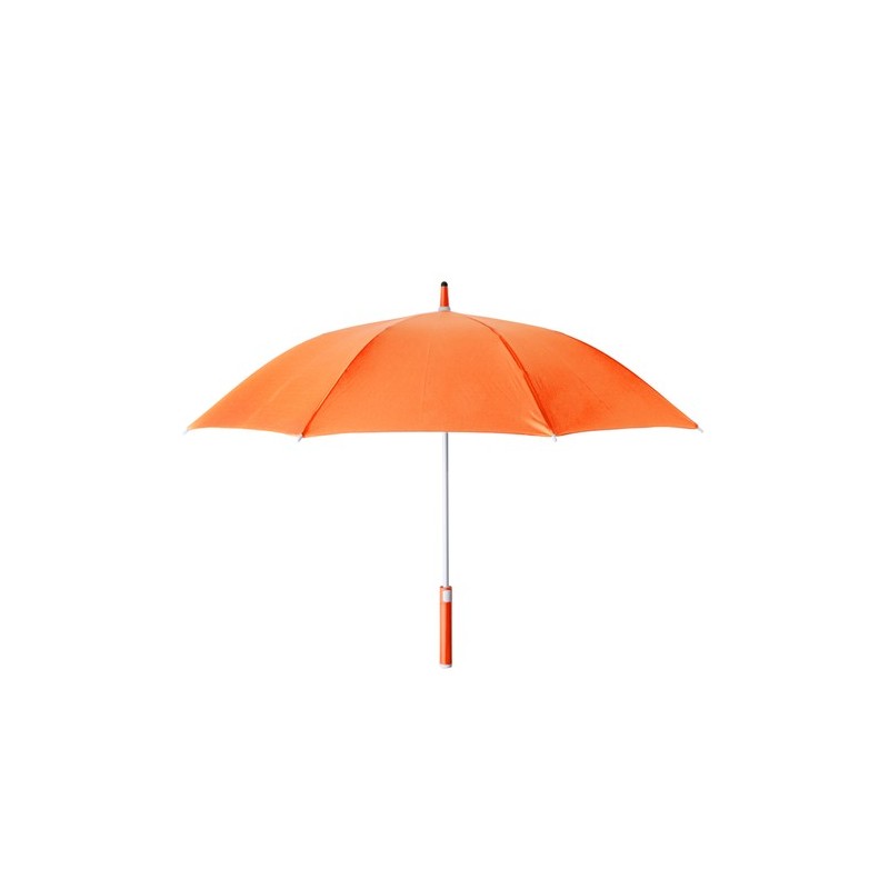 Parapluie Éco-responsable Personnalisé à prix réduit - Wolver Matières : PET recyclé Couleurs : bleu marquage couleur éclatante