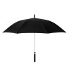 Parapluie Éco-responsable Personnalisé à prix réduit - Wolver Matières : PET recyclé Couleurs : noir cadeau entreprise pas cher