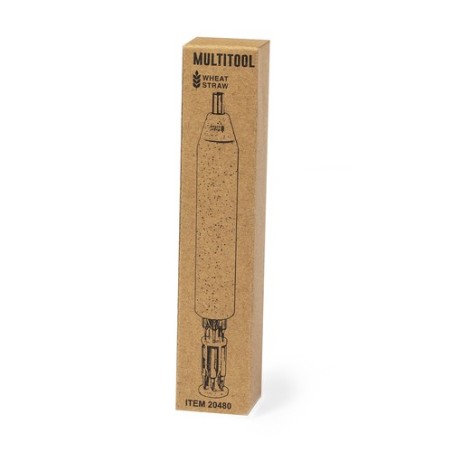 Multi Outils Multifonction Éco-responsable Personnalisé Sacana Matières : ABS Couleurs : naturel marquage laser ultra précis