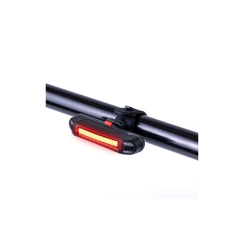 Lumière de sécurité personnalisée pour vélo - Havu Couleurs : noir goodies publicitaire événementiel