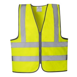 Gilet Réfléchissant Personnalisé Haute Visibilité CE Jestol Matières : polyester Couleurs : jaune