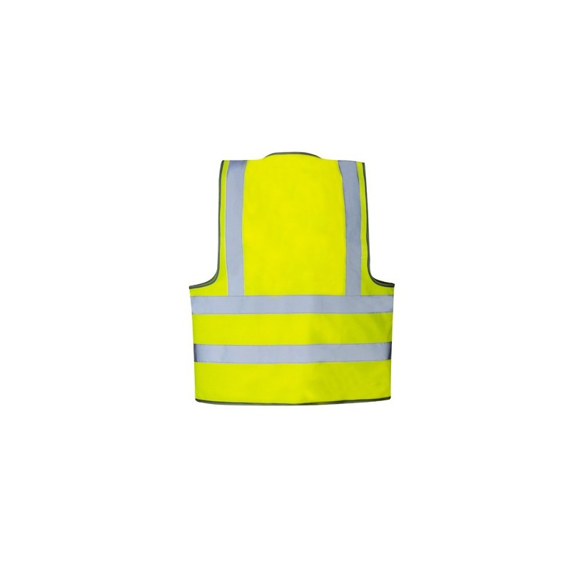 Gilet Réfléchissant Personnalisé Haute Visibilité CE Jestol Matières : polyester Couleurs : jaune cadeau entreprise pas cher