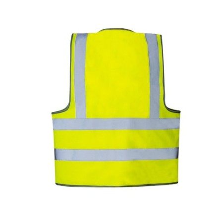Gilet Réfléchissant Personnalisé Haute Visibilité CE Jestol Matières : polyester Couleurs : jaune cadeau entreprise pas cher