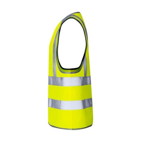 Gilet Réfléchissant Personnalisé Haute Visibilité CE Jestol Matières : polyester Couleurs : jaune goodies publicitaire événement