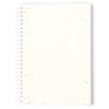 Cahier Éco-responsable Ensemencé Personnalisé Bitar pas cher Couleurs : blanc