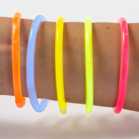 Bracelet Lumineux Personnalisé pour Événements pas cher - Vexa Couleurs : bleu personnalisation rapide en France