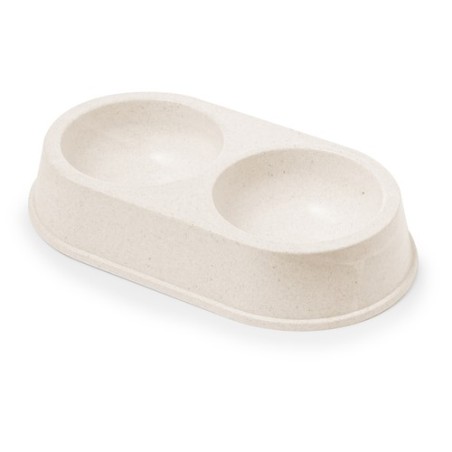 Bol Éco-responsable et Pratique pour Animaux Personnalisé - Tremony Matières : fibre de bambou Couleurs : naturel cadeau entrepr