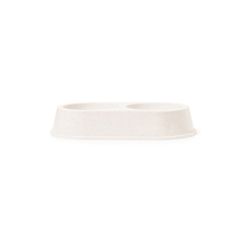 Bol Éco-responsable et Pratique pour Animaux Personnalisé - Tremony Matières : fibre de bambou Couleurs : naturel marquage laser