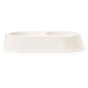 Bol Éco-responsable et Pratique pour Animaux Personnalisé - Tremony Matières : fibre de bambou Couleurs : naturel marquage laser