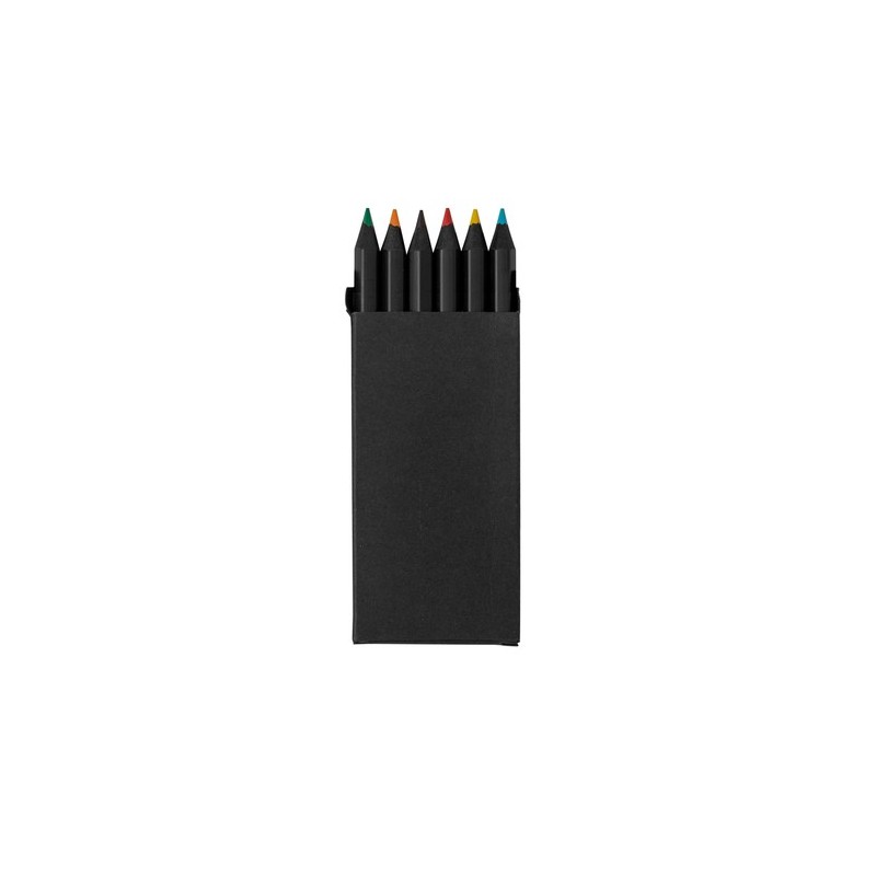 Boîte de Crayons Unique Éco-responsable - Lameiro Matières : carton recyclé Couleurs : noir