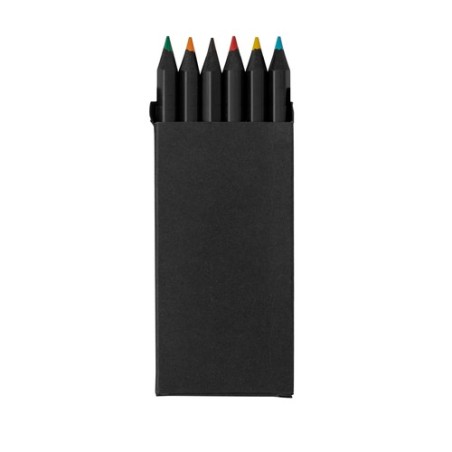 Boîte de Crayons Unique Éco-responsable - Lameiro Matières : carton recyclé Couleurs : noir