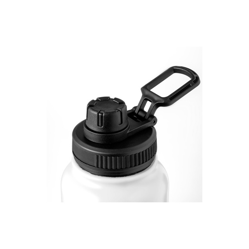 Bidon Isotherme 1L en Acier Personnalisé - Wankex Matières : acier inoxydable Couleurs : blanc personnalisation rapide en France