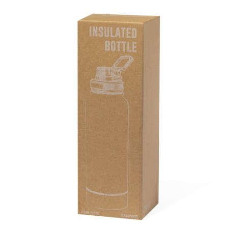 Bidon Isotherme 1L en Acier Personnalisé - Wankex Matières : acier inoxydable Couleurs : blanc objet promo petit budget