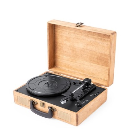 Platine Vinyle Portable Personnalisée - Vinilux cadeau entreprise pas cher