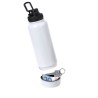 Bidon Isotherme 1L en Acier Personnalisé - Wankex Matières : acier inoxydable Couleurs : noir marquage couleur éclatante