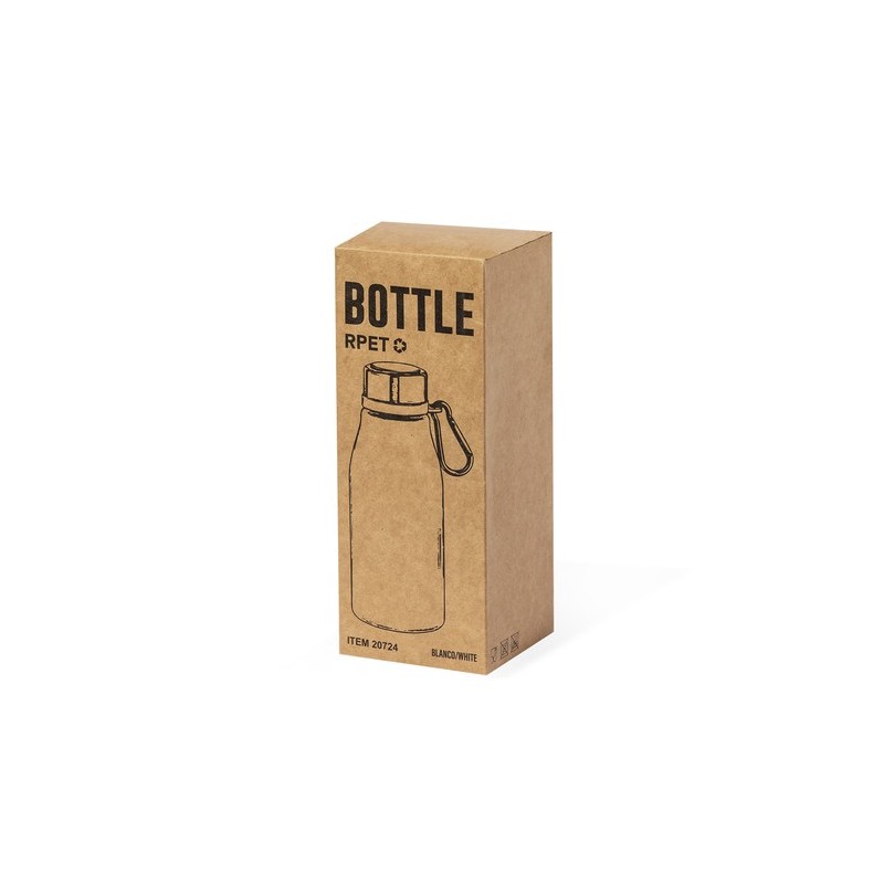Bidon Éco-responsable Personnalisé 370ml - Katsur Matières : PET recyclé Couleurs : bleu goodies publicitaire durable