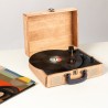 Platine Vinyle Portable Personnalisée - Vinilux impression haute définition