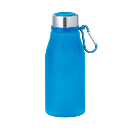 Bidon Éco-responsable Personnalisé 370ml - Katsur Matières : PET recyclé Couleurs : bleu clair cadeau collaborateur premium